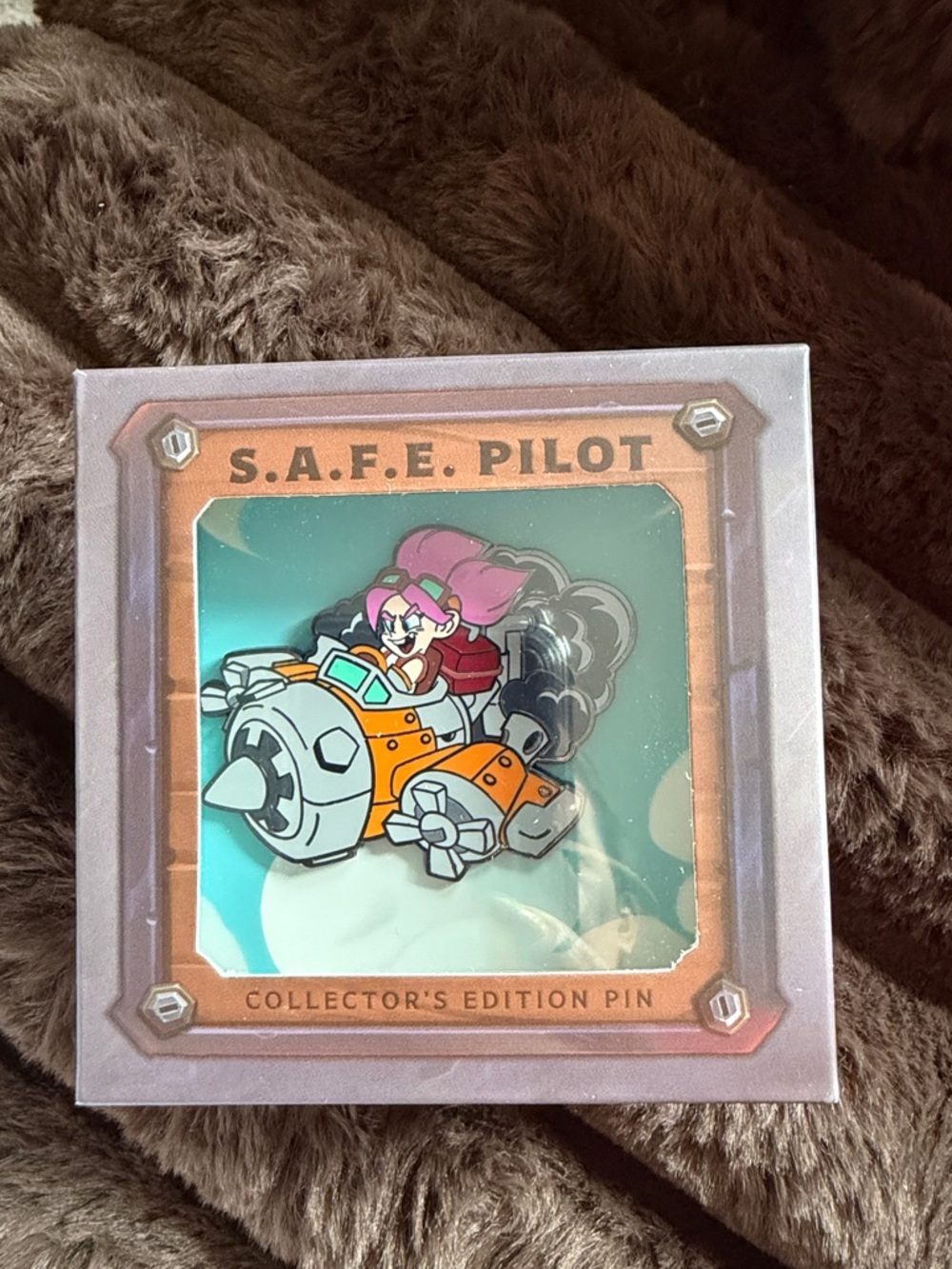 Warcraft Arclight Rumble Collector's Edition S.A.F.E. Pilot Pin Limited Edition